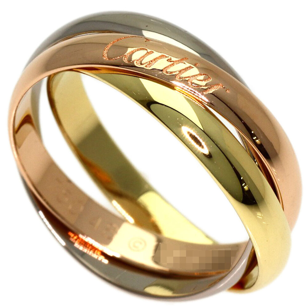 CARTIER 18k Gold Trinity Ring #48